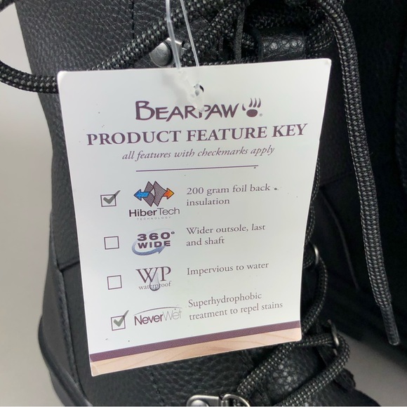 BearPaw Dawn Women’s 11 inch Insulated Boots Size 6M - Picture 3 of 13